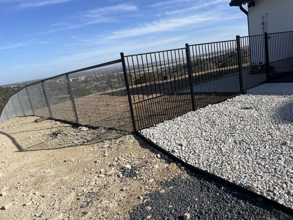 Ranch Fence and Puppy Panel